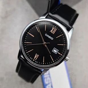 Zegarek ZEGAREK MĘSKI CASIO MTP-V002L-1B3 + BOX (zd224a) - Zegarki męskie - miniaturka - grafika 6