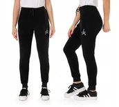 Dresy damskie - Ciepłe Spodnie Polarowe Dresowe Damskie 7012-1 r S - miniaturka - grafika 1