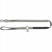 Smycze dla psów - Trixie CityStyle linowa 1.2m jasnoszara - miniaturka - grafika 1