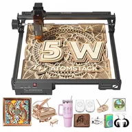 Grawerowanie i akcesoria - ATOMSTACK A5 Pro V2 5W Laser Engraver 400mm/s High Speed 0 01mm Precision 5mm Wood 3mm Black Acrylic in One Pass 410*380mm - miniaturka - grafika 1
