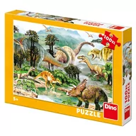 Puzzle - Dino puzzle Życie dinozaurów 100 elementów XL - miniaturka - grafika 1