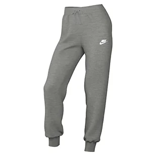 Nike Damskie spodnie Sportswear Club polar, Dk Grey Heather/White, DQ5191-063, S-T - Spodnie damskie - miniaturka - grafika 1