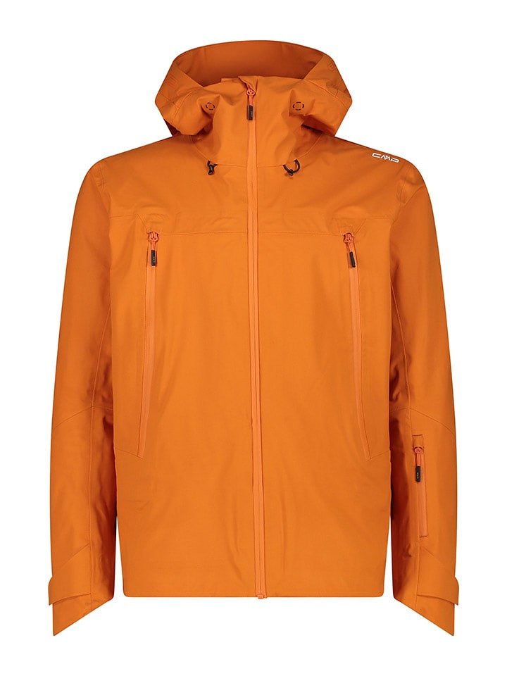 Opinie o Kurtka narciarska w kolorze pomarańczowym