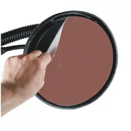 Materiały ścierne - Tarczki ścierne do szlifierek do gipsu DEDRA DED77494 225 mm, gr.150, 5 szt. - miniaturka - grafika 1