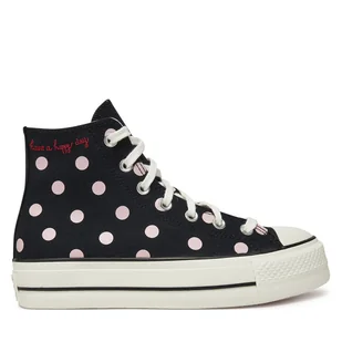 Trampki Converse Chuck Taylor All Star Lift Platform Polka Dots A10688C Czarny - Trampki damskie - miniaturka - grafika 1