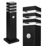 Lampy ogrodowe - Lampa Ogrodowa Stojąca Słupek LED E27 50cm Zewnętrzna Czujnik Ruchu IP44 - miniaturka - grafika 1