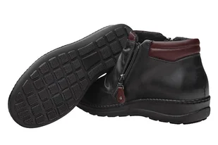Botki AXEL Comfort 1725 H Czarne na 2-zamki Kosela Medic 9725 na Haluksy - Botki damskie - miniaturka - grafika 3