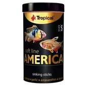 Pokarm dla ryb - Pokarm dla ryb Soft Line America size S 250 ml / 140 g Tropical - miniaturka - grafika 1