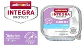 Mokra karma dla kotów - Animonda Integra Protect Diabetes dla kota smak łosoś tacka 100g - miniaturka - grafika 1