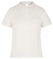 Koszulki i topy damskie - Morgan Koszulka damska, Off White, L - miniaturka - grafika 1