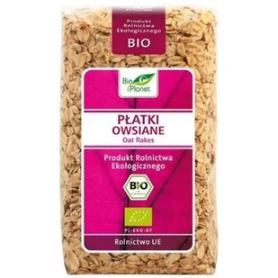 Bio Planet Ekologiczne płatki owsiane to płatki z pełnego przemiału. Dzięki temu - Płatki śniadaniowe i musli - miniaturka - grafika 2
