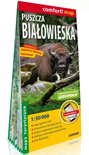 ExpressMap Puszcza Białowieska. Laminowana mapa turystyczna, 1:50 000 praca zbiorowa - Atlasy i mapy ExpressMap Puszcza Białowieska. Laminowana mapa turystyczna, 1:50 000 praca zbiorowa - Atlasy i mapy - miniaturka - grafika 1