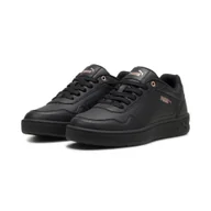 Buty trekkingowe damskie - Sneakersy Court Classy PUMA Black Rose Gold Metallic - miniaturka - grafika 1