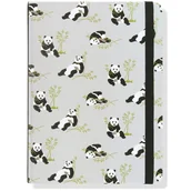 Szkolne artykuły papiernicze - Peter Pauper Press Notatnik Midi PANDA - Peter Pauper Press - miniaturka - grafika 1