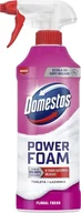 Inne artykuły czyszczące - Unilever DOMESTOS Power Foam Piana do czyszczenia toalety Floral 435 ml - miniaturka - grafika 1