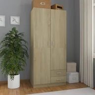 Szafy - Szafa, VIDAXL, beżowa, 80x52x180 cm - miniaturka - grafika 1