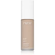 Podkłady do twarzy - PAESE Lush Satin podkład witaminowy rozświetlajacy 31 Ciepły Beż 30ml - miniaturka - grafika 1