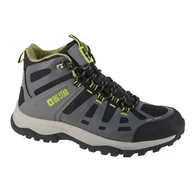 Buty trekkingowe męskie - Buty Big Star Trekking Shoes M KK174098 czarne szare - miniaturka - grafika 1