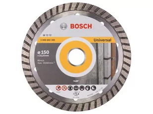Bosch Diamentowa tarcza tnąca STANDARD FOR UNIVERSAL TURBO 150x22,2mm 2 608 602 395 2608602395 - Akcesoria do elektronarzędzi - miniaturka - grafika 1
