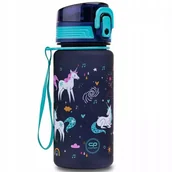 Shakery i bidony sportowe - Coolpack Bidon Brisk 400 ml. mini butelka Mrs Unicorn Jednorożec Z17935 - miniaturka - grafika 1