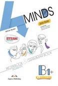 Książki obcojęzyczne do nauki języków - 4 Minds B1+. Student`s Workbook & Grammar Book + kod DigiBook - miniaturka - grafika 1