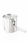 Kuchnia turystyczne i akcesoria - GSI Glacier Stainless Garnek 1100ml 2020 Garnki 68190 - miniaturka - grafika 1