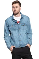 Kurtki męskie - LEE RIDER JACKET MĘSKA KURTKA JEANSOWA OAKWOOD LIGHT L89ZLJXA-M - miniaturka - grafika 1