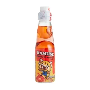 Ramune Aggretsuko Bloody Grapefruit 200ml - Napoje gazowane - miniaturka - grafika 1