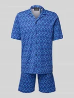 Piżamy męskie - Piżama ze wzorem na całej powierzchni model ‘Night&Day Pyjama kurz’ - miniaturka - grafika 1