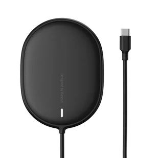 Baseus magnetyczna bezprzewodowa indukcyjna ładowarka Qi 15 W (kompatybilna z MagSafe) czarny (WXQJ-01) hurtel-68043-0 - Ładowarki do telefonów - miniaturka - grafika 21