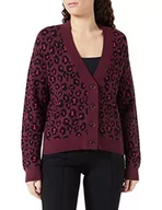 Kurtki damskie - GERRY WEBER Edition Damska kurtka 730315-44713 z dzianiny, czerwona/pomarańczowa/fioletowa/różowa, 48 - miniaturka - grafika 1