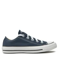 Trampki damskie - Trampki Converse Chuck Taylor All Star Ox M9697C Granatowy - miniaturka - grafika 1