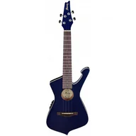 Instrumenty smyczkowe - Ibanez UICT10 Iceman Midnight Metallic ukulele tenorowe elektroakustyczne - miniaturka - grafika 1