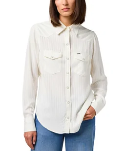 Koszula Wrangler WESTERN SHIRT 112350290 Worn White S - Koszule damskie - miniaturka - grafika 1