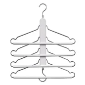 Wieszaki do szafy - ZELLER Wieszak na ubrania ZELLER 4 sztuki) - miniaturka - grafika 1