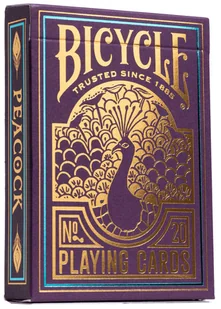 Karty Peacock Purple Bicycle Quint - gra - Gry karciane - miniaturka - grafika 1