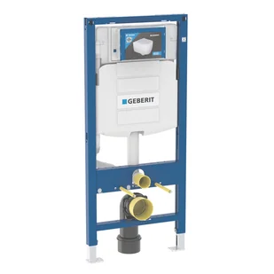 Geberit Duofix Sigma zestaw stelaż do WC UP320 + wsporniki + kostkarka + przycisk WC czarny mat + mata 111.320.00.5+111.815.00.1+115.062.21.1+115.883.16.1+LEMATA - Stelaże i zestawy podtynkowe do WC - miniaturka - grafika 1