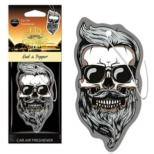 MTM INDUSTRIES Odświeżacz powietrza muertos oud&pepper skull AMI-A83120 - Zapachy samochodowe - miniaturka - grafika 1