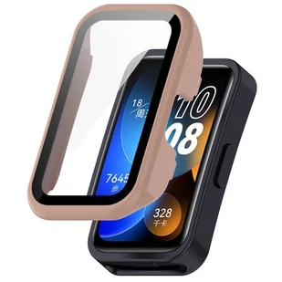 2W1 ETUI + SZKŁO DO HUAWEI BAND 8 CASE Z OSŁONĄ ZE SZKŁEM PEŁNE KOLORY - Akcesoria do smartwatchy - miniaturka - grafika 1