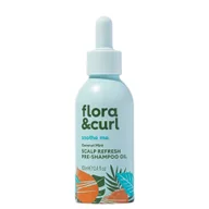 Szampony do włosów - FLORA&CURL Coconut Mint Scalp Refresh Pre-Shampoo Oil olej do włosów 100ml - miniaturka - grafika 1