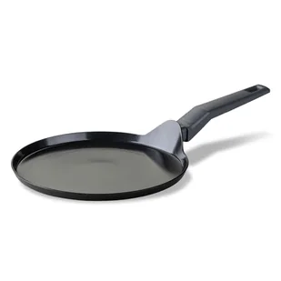 Fackelmann Statement Patelnia do naleśników 25 cm – powlekana ceramiką płaska patelnia – aluminium z recyklingiem z powłoką zapobiegającą przywieraniu – do wszystkich rodzajów kuchenek, łącznie z - Patelnie - miniaturka - grafika 1