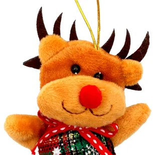 ZAWIESZKA BOMBKA ŚWIĄTECZNA RENIFER 22CM - Bombki - miniaturka - grafika 4