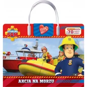 Literatura popularno naukowa dla młodzieży - Akcja na morzu Kocham naklejać Strażak Sam - miniaturka - grafika 1