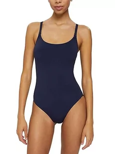 ESPRIT Damski strój kąpielowy Tura Beach Ay RCS. Wir, jednoczęściowy strój kąpielowy, granatowy, 44 / C - Stroje kąpielowe - miniaturka - grafika 1