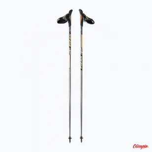 Kije Nordic Walking Fizan Runner 40% Carbon BLACK-GOLD - Kije trekkingowe - miniaturka - grafika 1