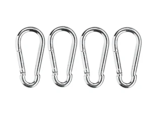 PARKSIDE® Karabińczyki lub szekli (Karabińczyki, 4 sztuki) - Sprzęt wspinaczkowy PARKSIDE® Karabińczyki lub szekli (Karabińczyki, 4 sztuki) - Sprzęt wspinaczkowy - miniaturka - grafika 1