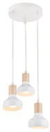 Lampy sufitowe - Candellux Puerto lampa wisząca 3-punktowa biała 33-62635 33-62635 - miniaturka - grafika 1