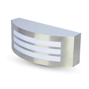 V-tac V-tac Oświetlenie zewnętrzne LED VT-7680 E27 250X90X100MM stal nierdzewna (SKU7514) - Lampy pozostałe - miniaturka - grafika 1