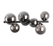 Lampy sufitowe - Ideal Lux - LED Żyrandol natynkowy PERLAGE 6xG9/3W/230V czarny - miniaturka - grafika 1