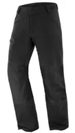 Spodnie sportowe damskie - Spodnie Salomon Transfer Puff Deep Black - miniaturka - grafika 1